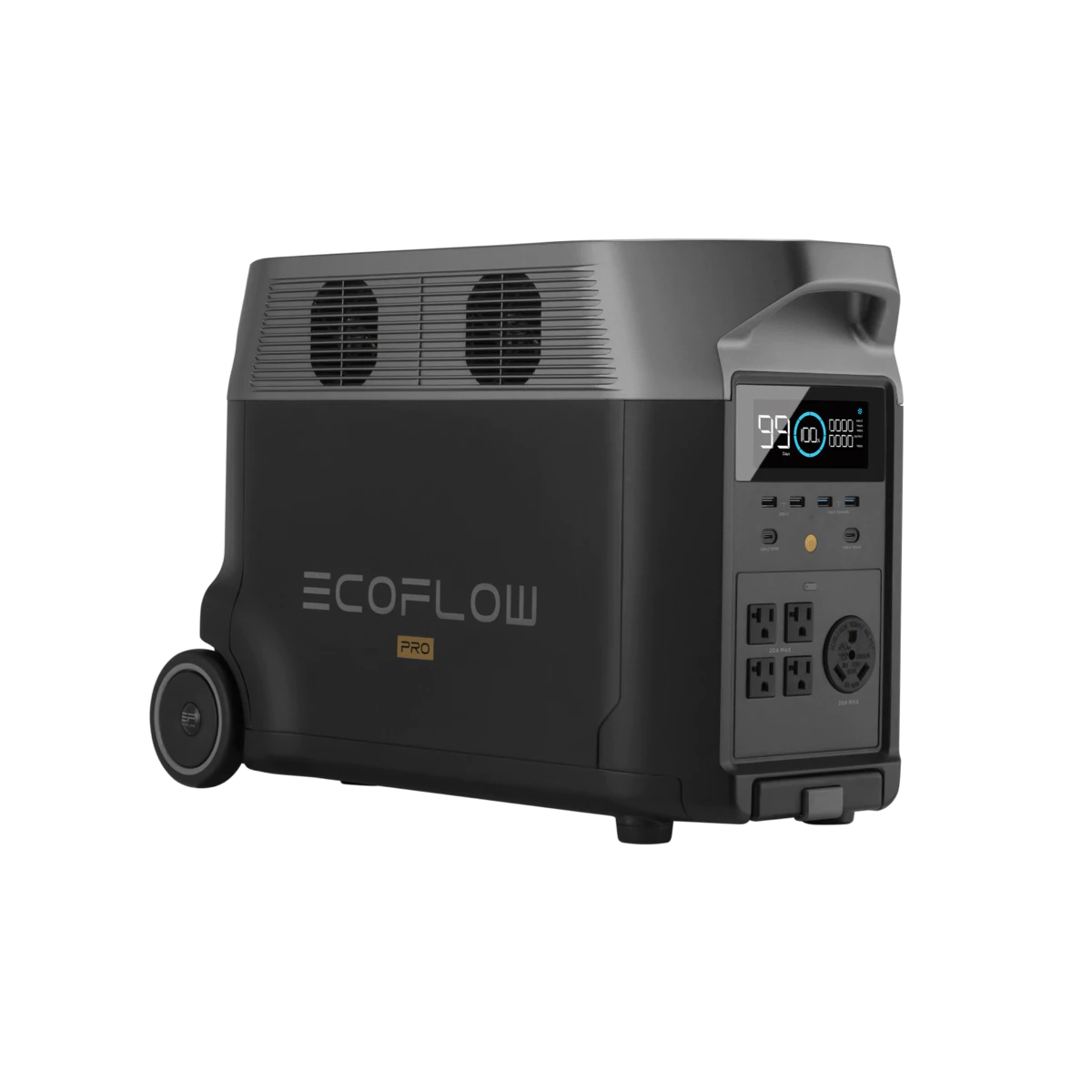 Ecoflow Delta Pro X2 - 21,600 Watt-Hour Solar Generator System with 3,200 Watts of Solar