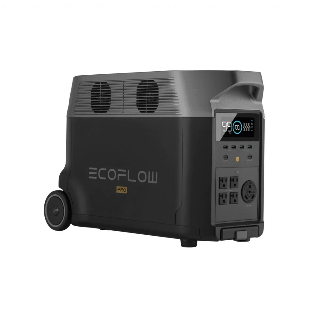 EcoFlow DELTA Pro + 220W Solar Panel + Bag + MC4 Extension Cable + Remote Control