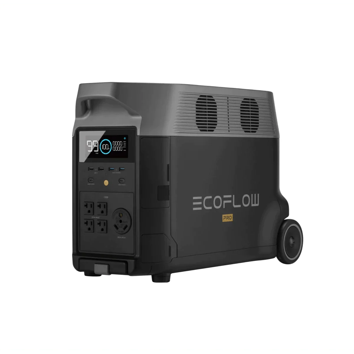 EcoFlow DELTA Pro with 400W Solar Panel plus a FREE Camping Light and Solar Angle Guide