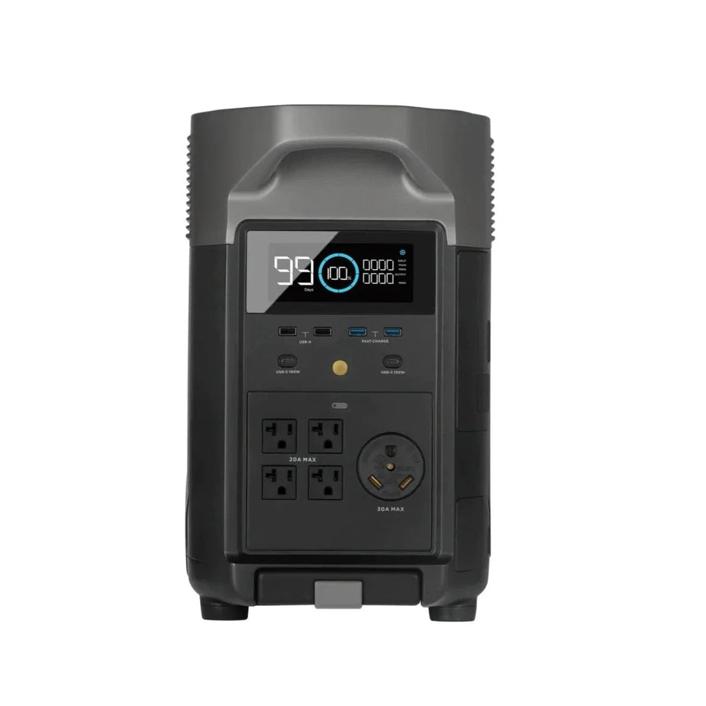 EcoFlow DELTA Pro with 400W Solar Panel plus a FREE Camping Light and Solar Angle Guide