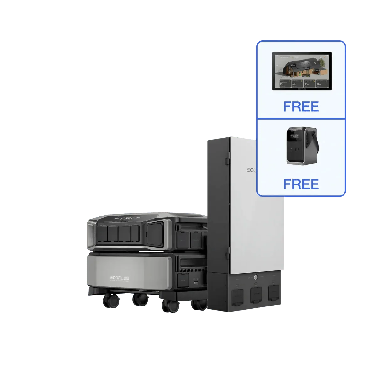 Ecoflow Delta Pro UItra  + Smart Home Panel 2 Combo Deal