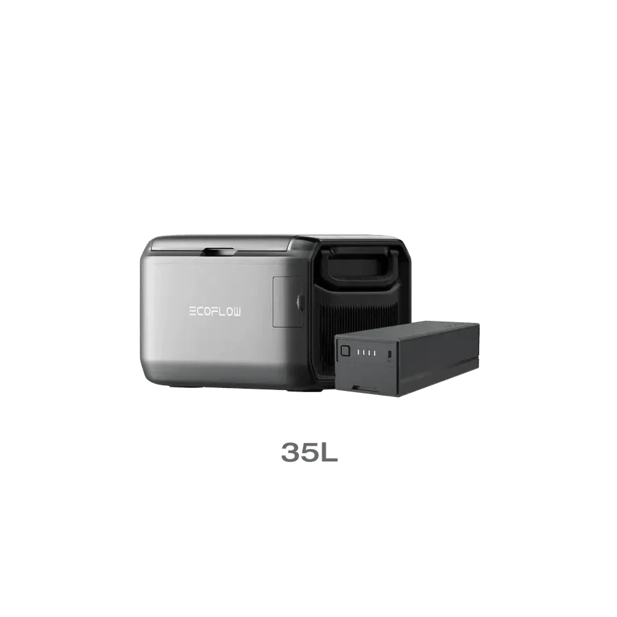 EcoFlow GLACIER Classic 35L Portable Electric Cooler | Optional Add-On Battery