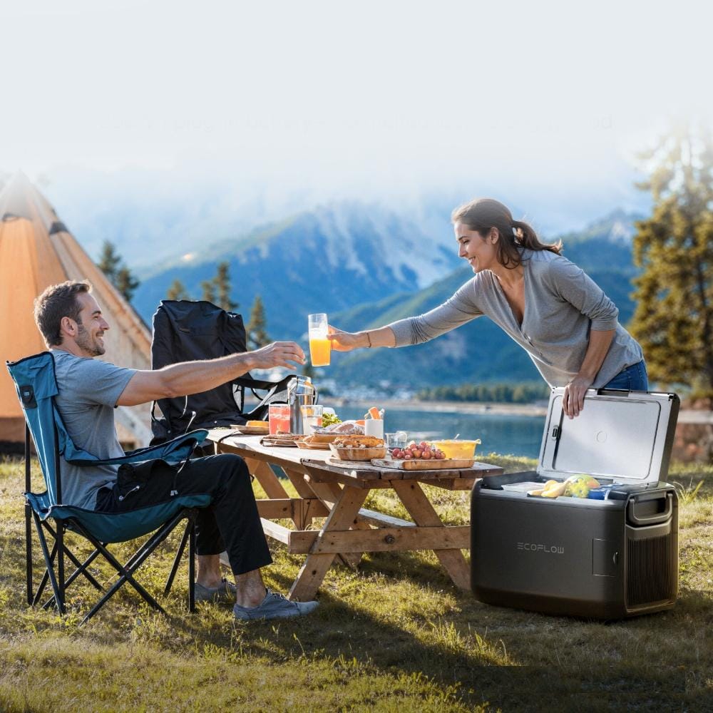 EcoFlow GLACIER Classic 35L Portable Electric Cooler | Optional Add-On Battery