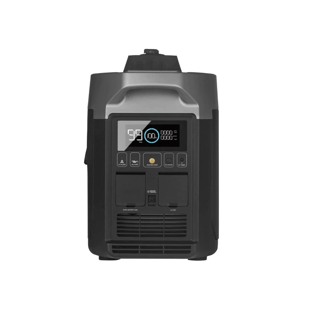 EcoFlow DELTA Pro with Gas Smart Generator and Adapter
