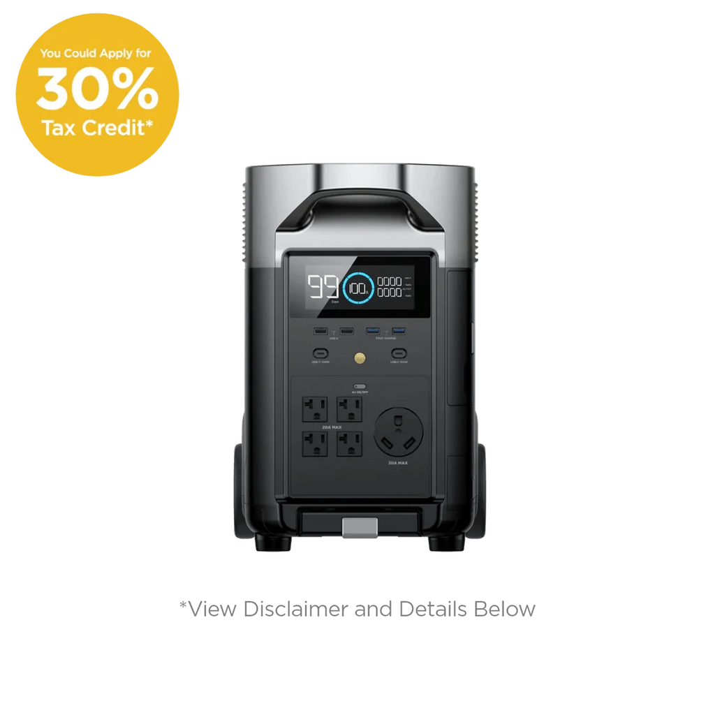 Ecoflow DELTA PRO Power Station -With Solar Panel Kits