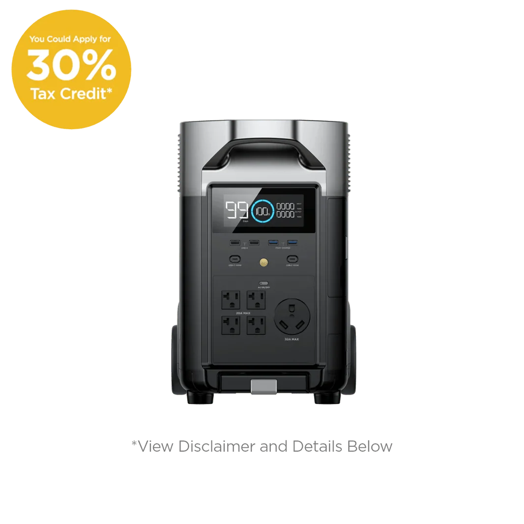 Ecoflow DELTA PRO Power Station -With Solar Panel Kits