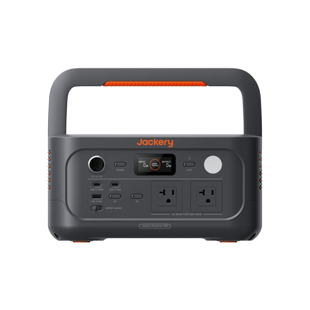 Jackery Explorer 500 V2 Portable Power Station (512Wh)