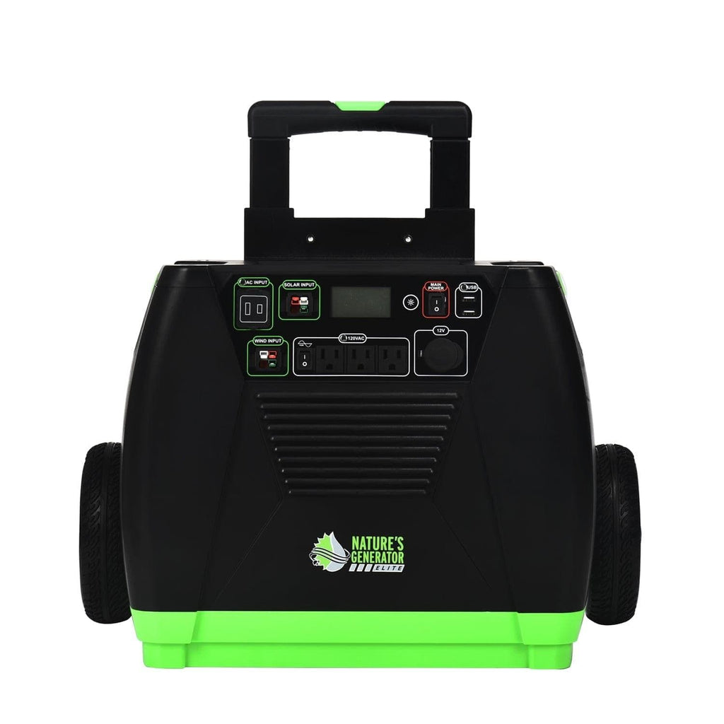 Nature's Generator Elite Gold WE System – Solar & Wind Generator
