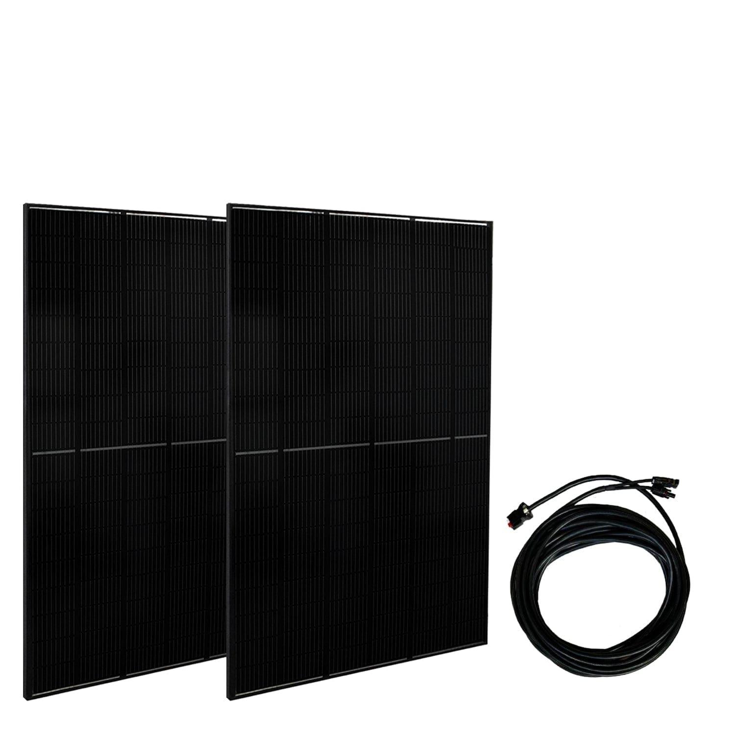 Nature's Generator Powerhouse Gen 2 Solar Generator and Transfer Switch