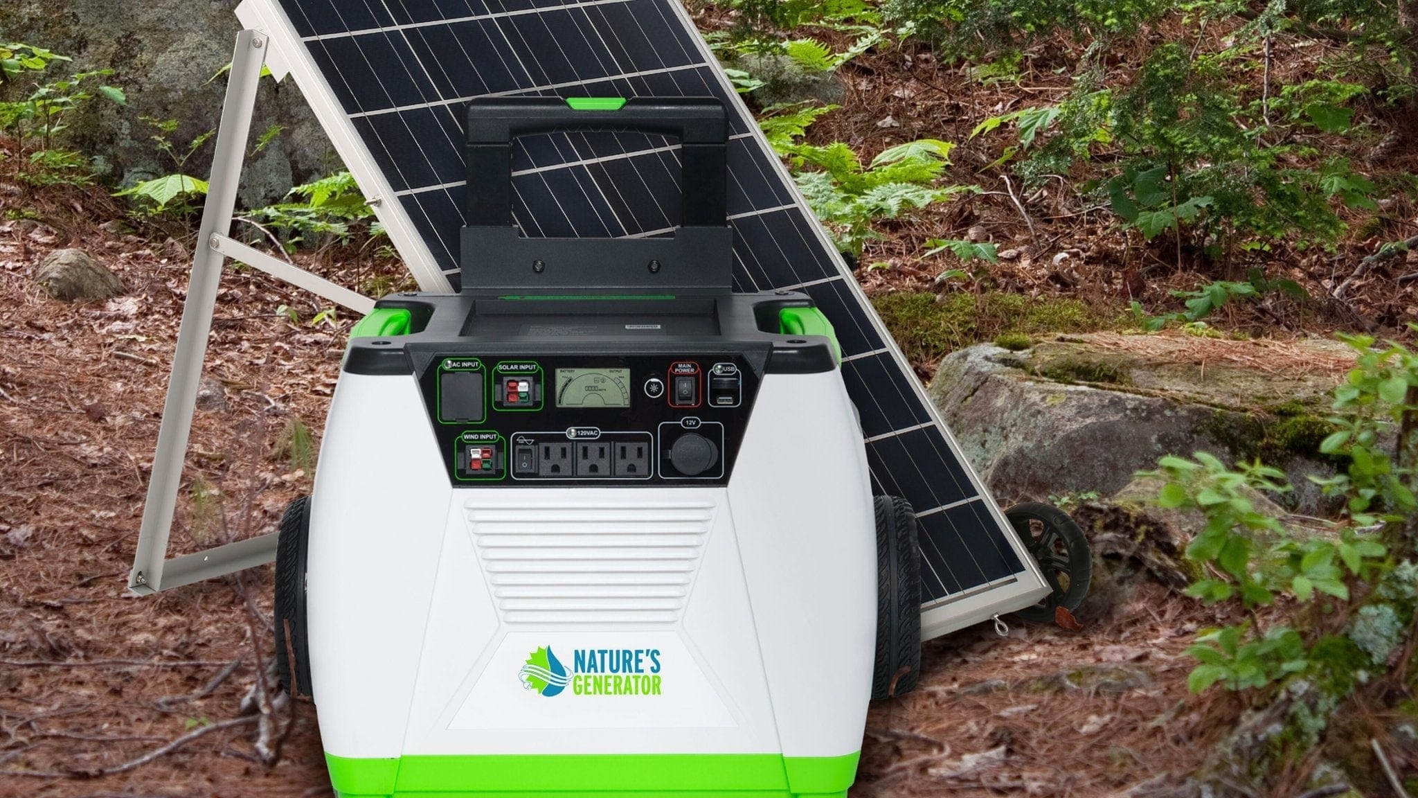 Nature's Generator Gold System - Full Solar Power System Generator