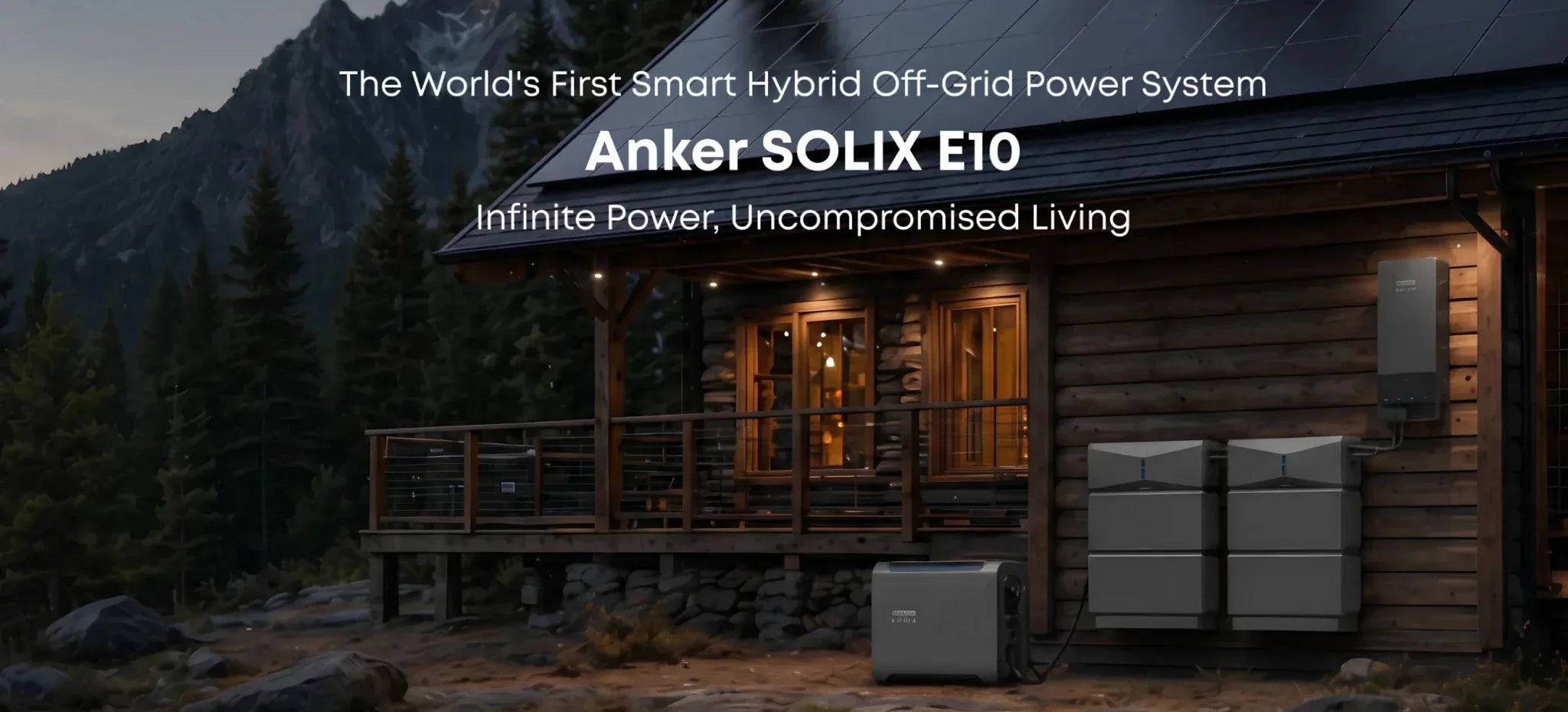 Anker SOLIX E10 Ultra Off-Grid Kit + 10x 440W Rigid Solar Panels