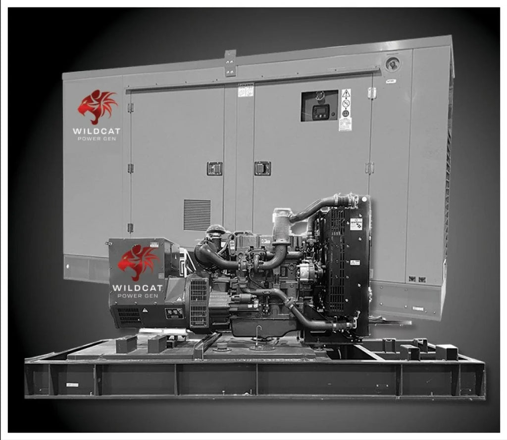 Wildcat Roughneck Natural Gas - Propane Generator 30KW NG-LPG 30KW - Prime Power