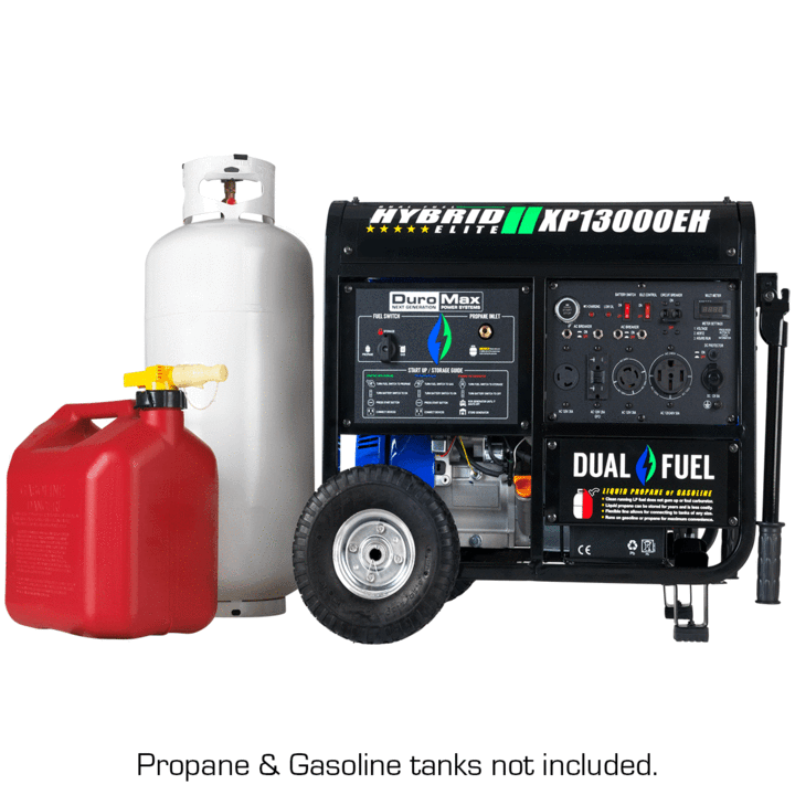 DuroMax XP13000EH 13000 Watt Portable Hybrid Gas Propane Generator
