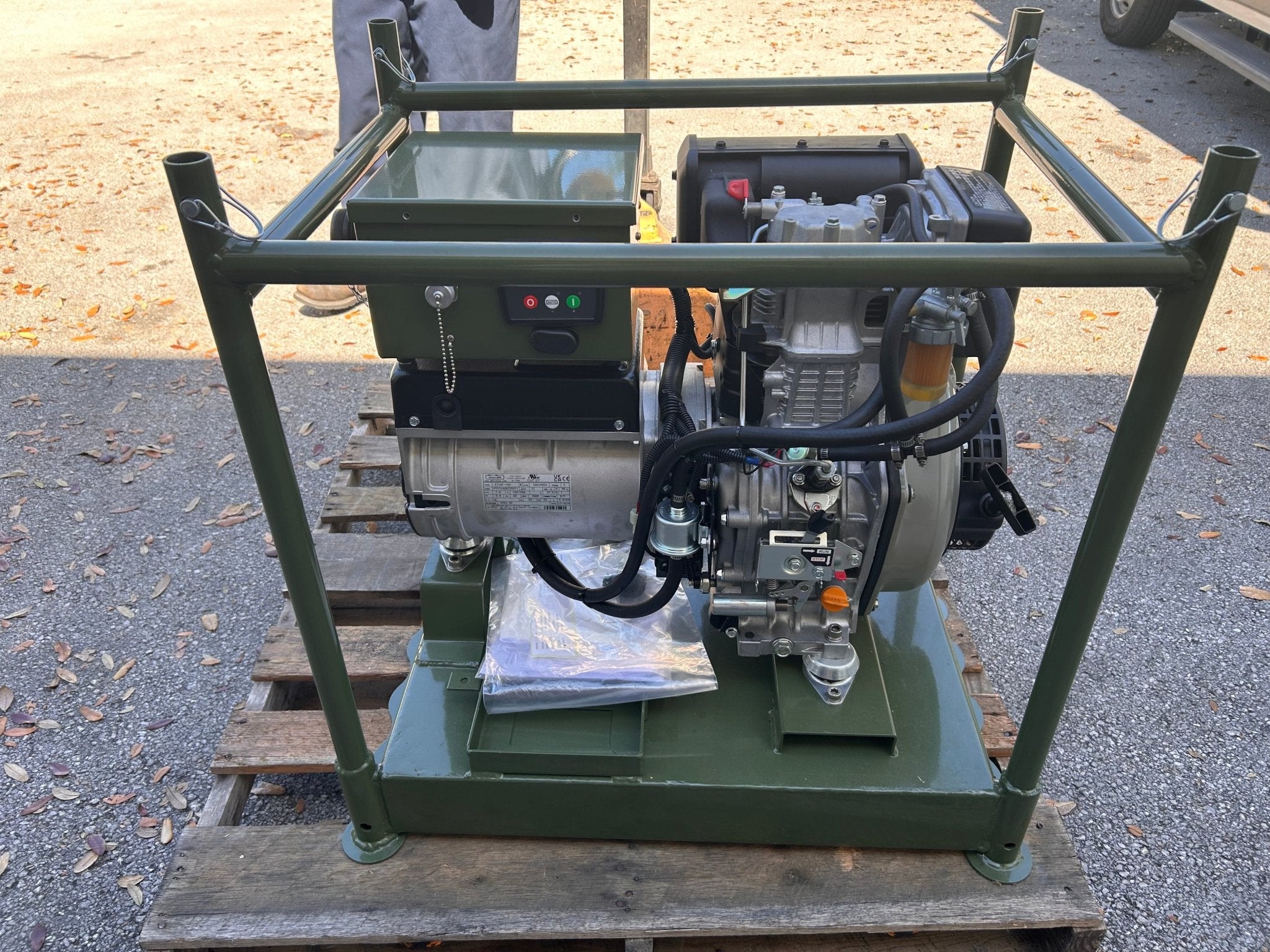 5kW Yanmar Diesel Generator – MEC5 Maspower 3 Phase Industrial