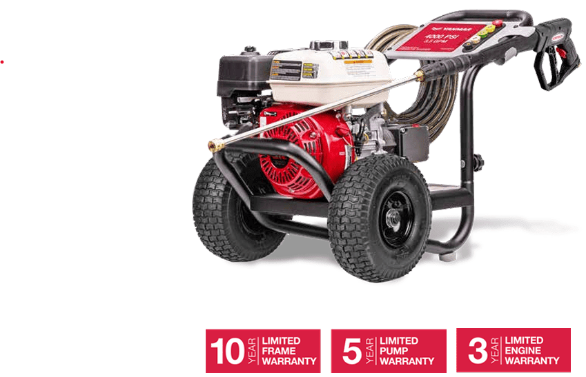 Yanmar YP4035PWC Pressure Washer 4000 PSI 3.5 GPM